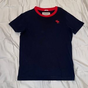 Abercrombie & Fitch Navy muscle tee shirt